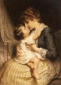 Amor maternal familia rural Frederick E Morgan